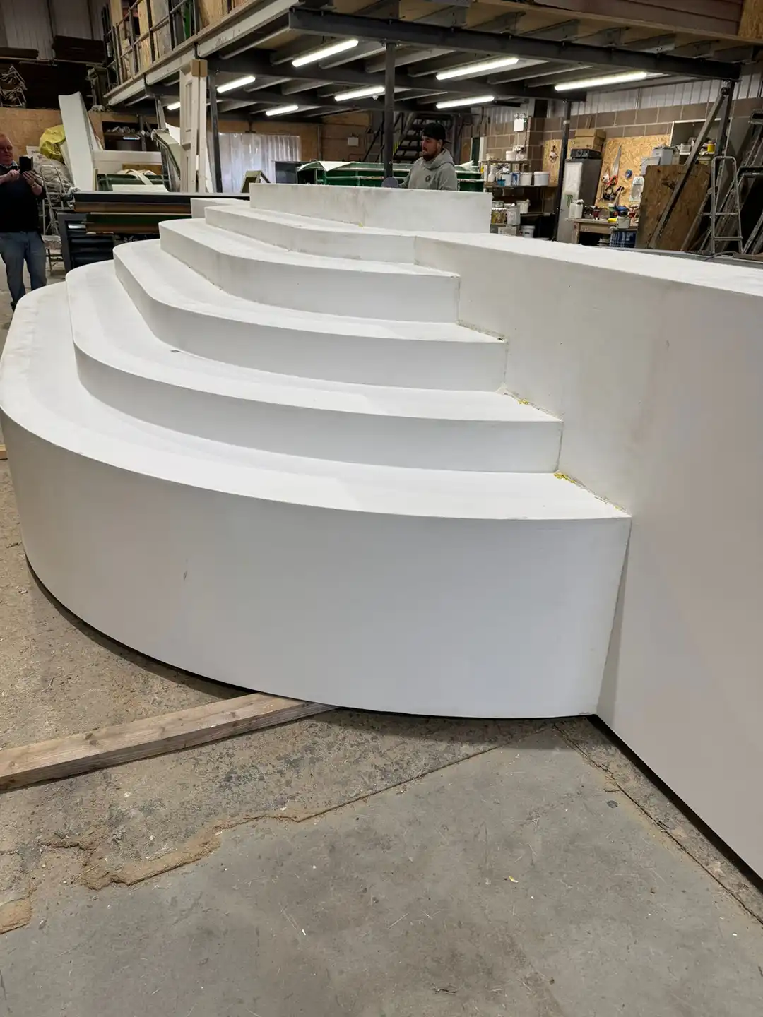 Penta GRP swimming pool steps Penta GRP swimming pool steps